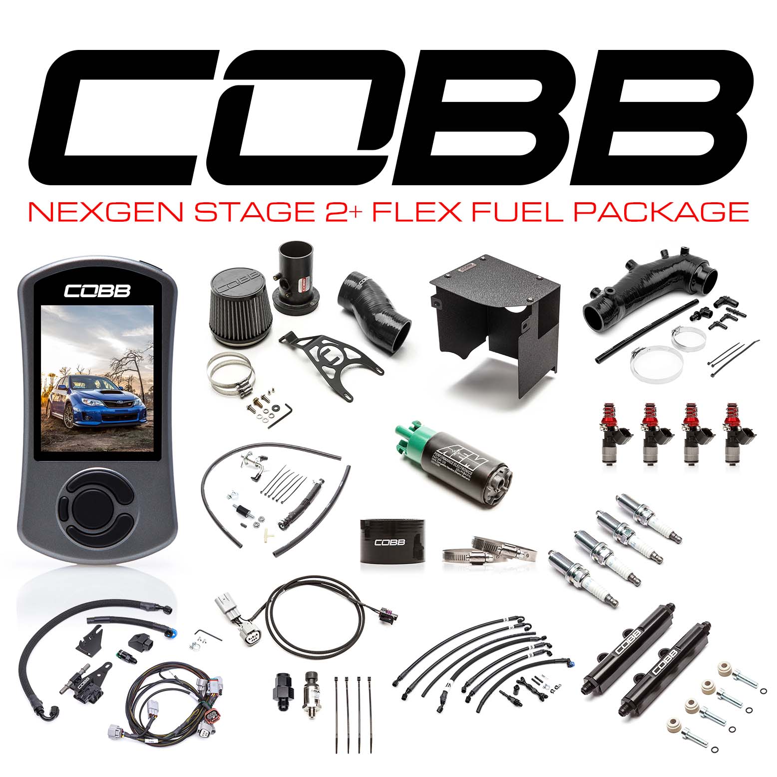 Subaru NexGen Stage 2 + Flex Fuel Power Package STI 2008-2014 image 0